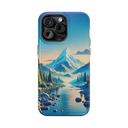 Alpine Serenity (iPhone MagSafe Case)Alpine Serenity MagSafe Durable Case: Style Meets Protection 📱✨
Upgrade your device with Rima Gallery's Alpine Serenity MagSafe Durable Case. This case isn’t just aRimaGallery