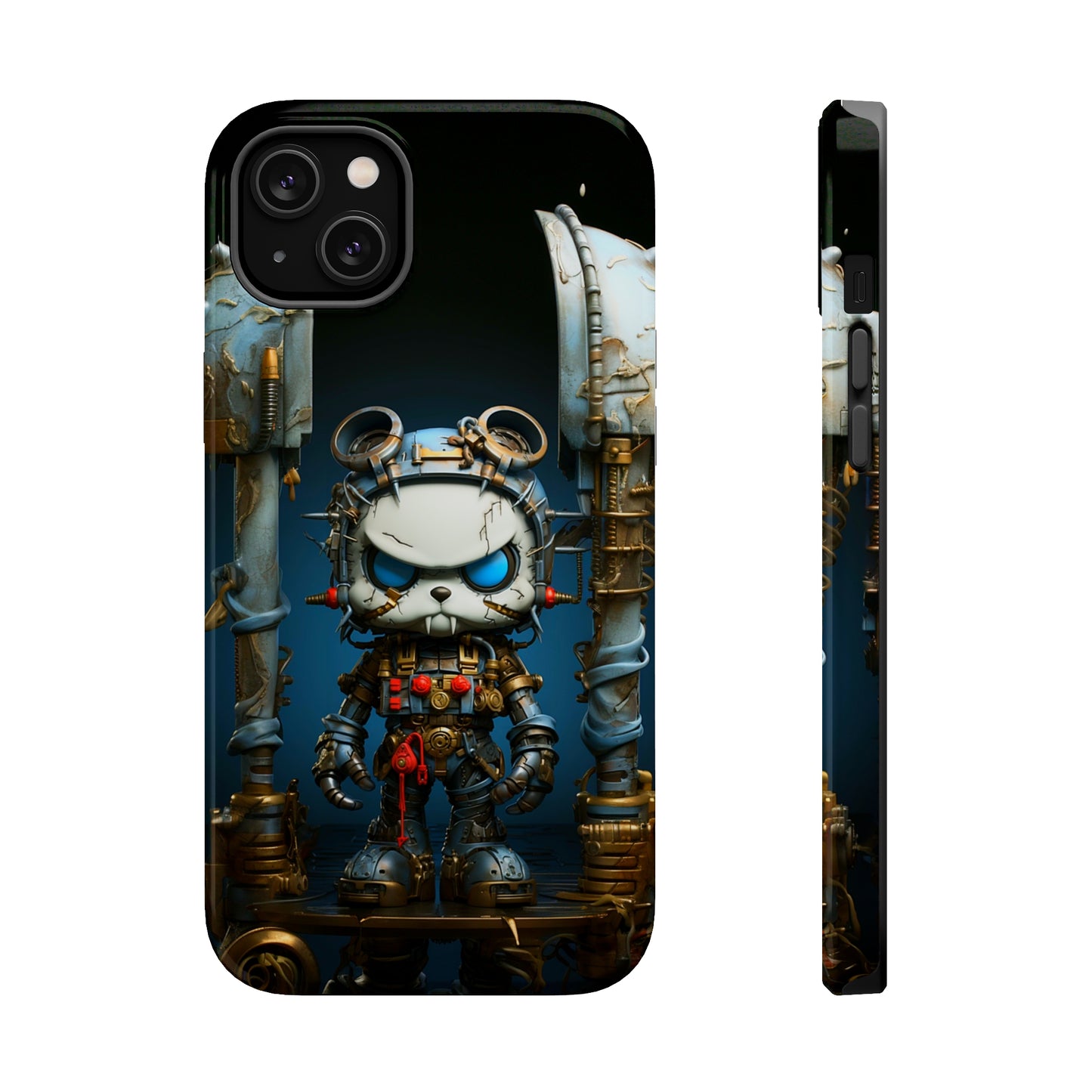 Steampunk Sentry (iPhone MagSafe Case)Steampunk Sentry MagSafe Durable Case: Style Meets Protection 📱✨
Upgrade your device with Rima Gallery's Steampunk Sentry MagSafe Durable Case. This case isn’t justRimaGallery