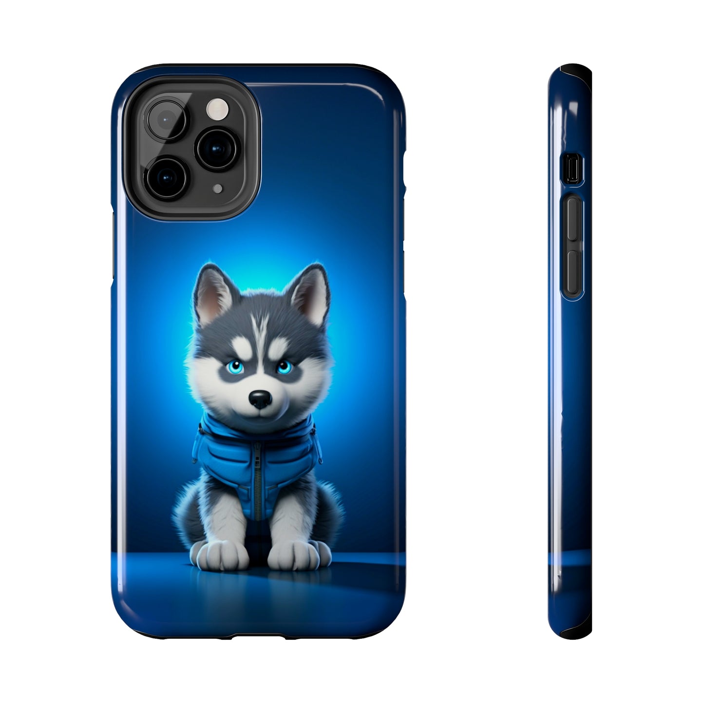 Blue Husky Charm (iPhone Case 11-15)Upgrade Your iPhone with RIMA's Tough Case: Combining sleek style and unmatched protection for iPhone 11-15 models. Durable, fashionable, and eco-friendly. Shop now RimaGallery