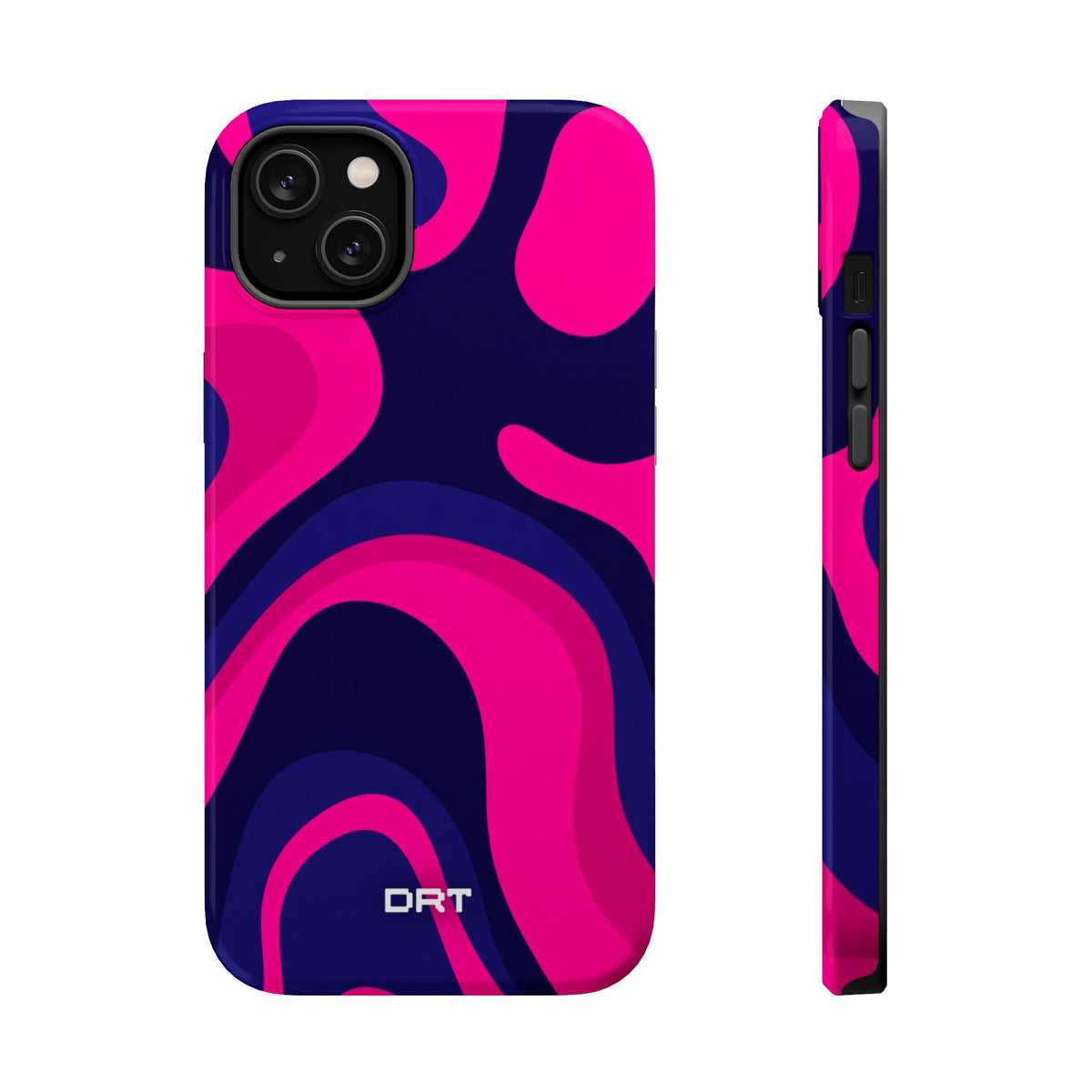 Midnight Bloom Tough MagSafe Case for iPhone 13–17