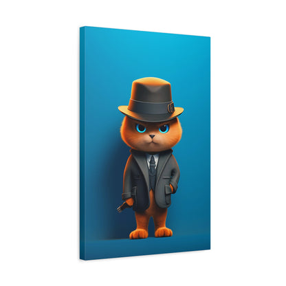 Detective Cat (Canvas)Detective Cat (Canvas  Matte finish, stretched, with a depth of 1.25 inches)
Elevate your space with RimaGallery's responsibly crafted canvases. Cotton/polyester canRimaGallery