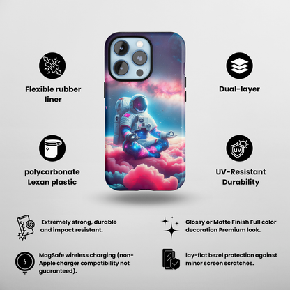 Stardust Meditation (iPhone MagSafe Case)Stardust Meditation MagSafe Durable Case: Style Meets Protection 📱✨
Upgrade your device with Rima Stardust Meditation MagSafe Durable Case. This case isn’t just aboRimaGallery