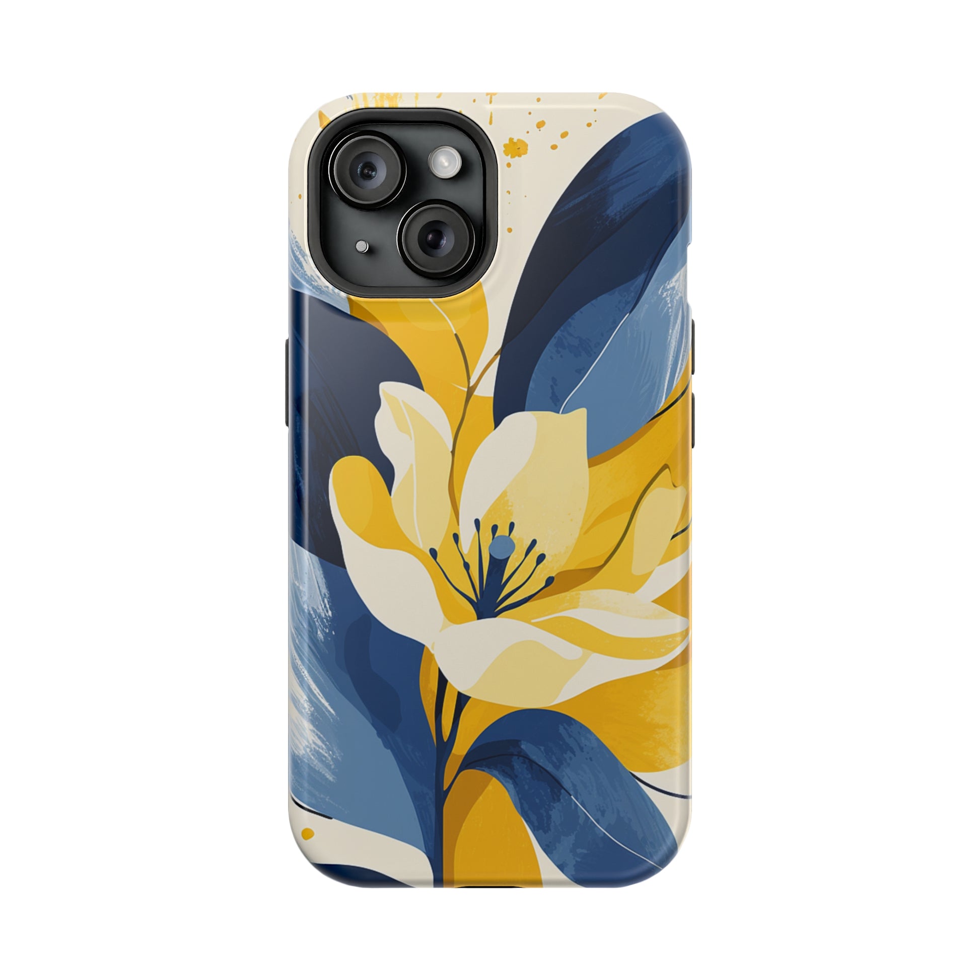 Indigo Spring (iPhone MagSafe Case)Upgrade your phone's safety and style with Rima Yellow Astronaut Robot Beauty MagSafe Case. Dual-layer protection meets stunning design. Shop now for seamless MagSafRimaGallery