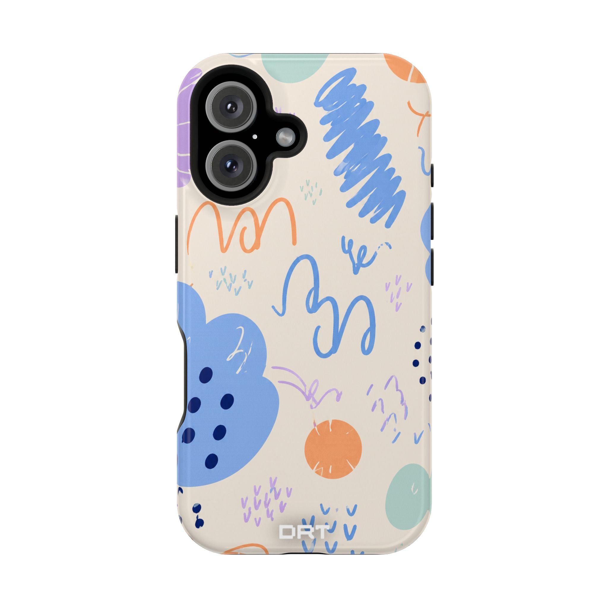 Abstract Doodle Magnetic Impact Phone Case