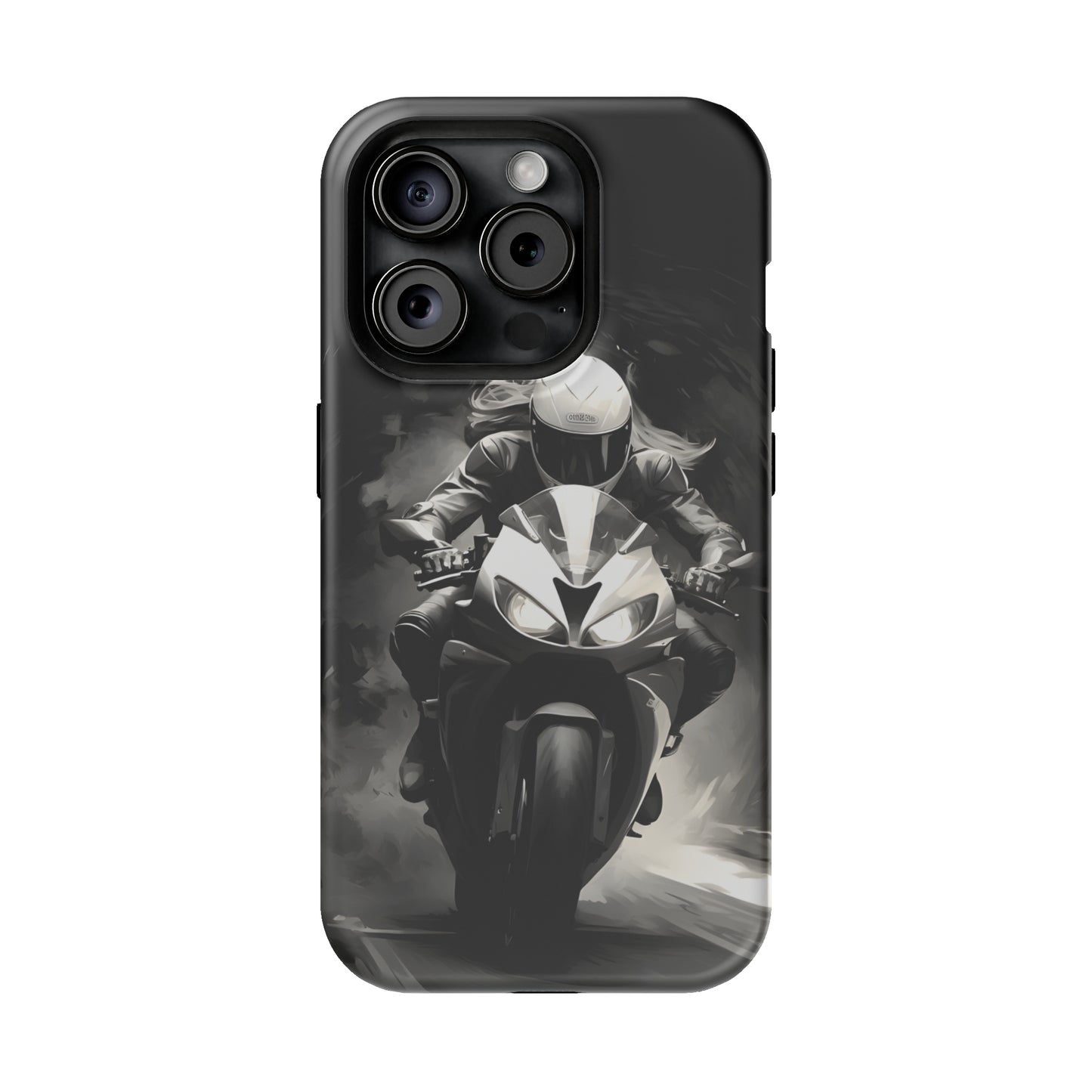 Female Night Biking (iPhone MagSafe Case)Female Night Biking MagSafe Durable Case: Style Meets Protection 📱✨
Upgrade your device with Rima Gallery's Female Night Biking MagSafe Durable Case. This case isn’RimaGallery