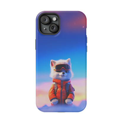Ski Patrol Pup (iPhone MagSafe Case)Ski Patrol Pup Husky MagSafe Durable Case: Style Meets Protection 📱✨
Upgrade your device with Rima Gallery's Ski Patrol Pup MagSafe Durable Case. This case isn’t juRimaGallery