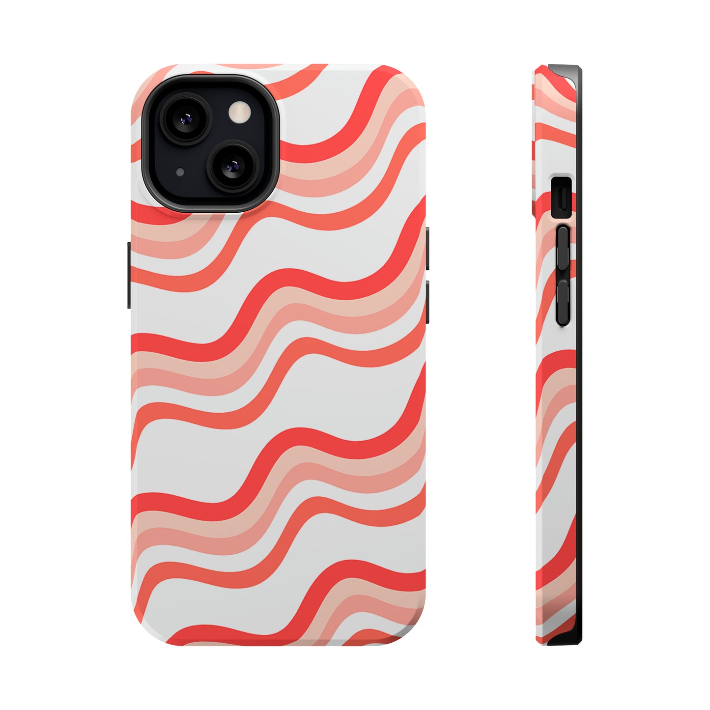 Wavy Stripes Pattern (iPhone MagSafe Case)Elevate your iPhone's style with the Wavy Stripes Pattern MagSafe Case, offering robust protection, MagSafe compatibility, and a choice of matte or glossy finish. PeRimaGallery