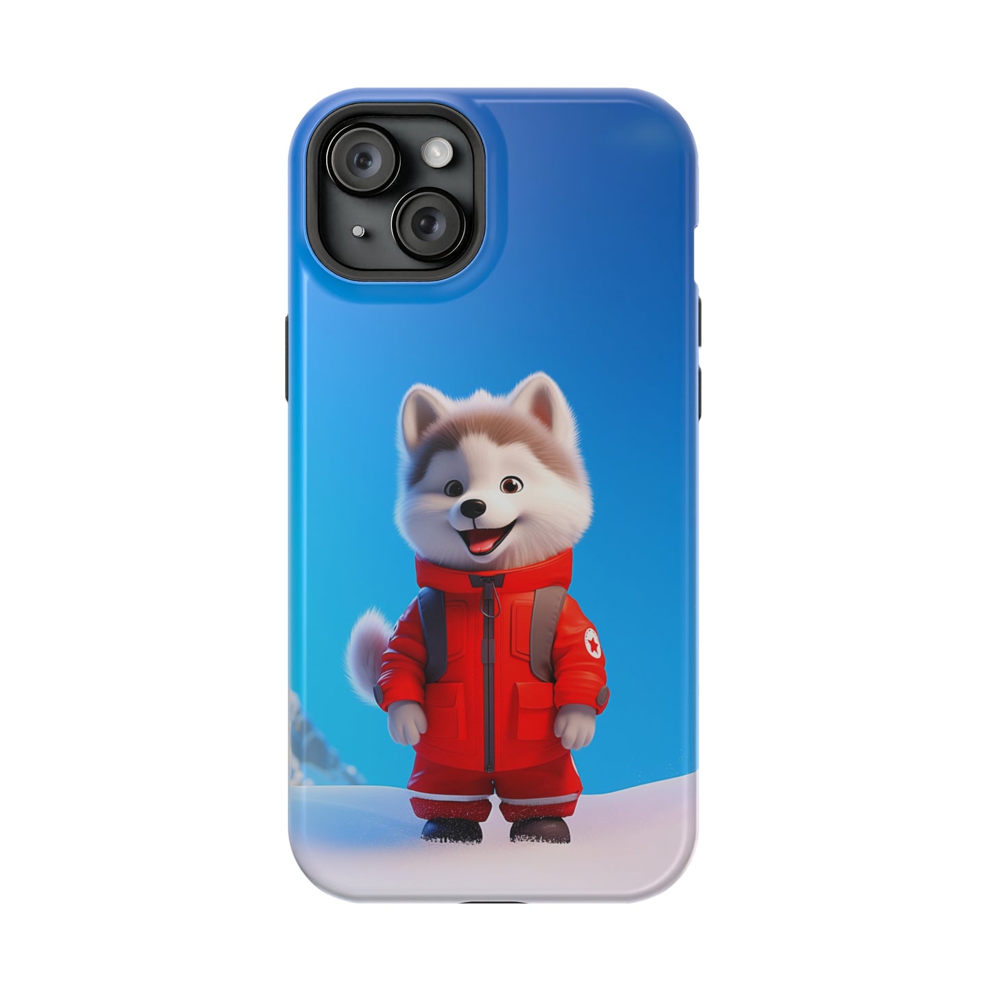 Tiny Ski Portal Husky (iPhone MagSafe Case)Tiny Ski Portal Husky MagSafe Durable Case: Style Meets Protection 📱✨
Upgrade your device with Rima Gallery's Tiny Ski Portal Husky MagSafe Durable Case. This case RimaGallery