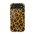 Leopard Print Magnetic Impact Phone Case — Slim Protective iPhone Cover