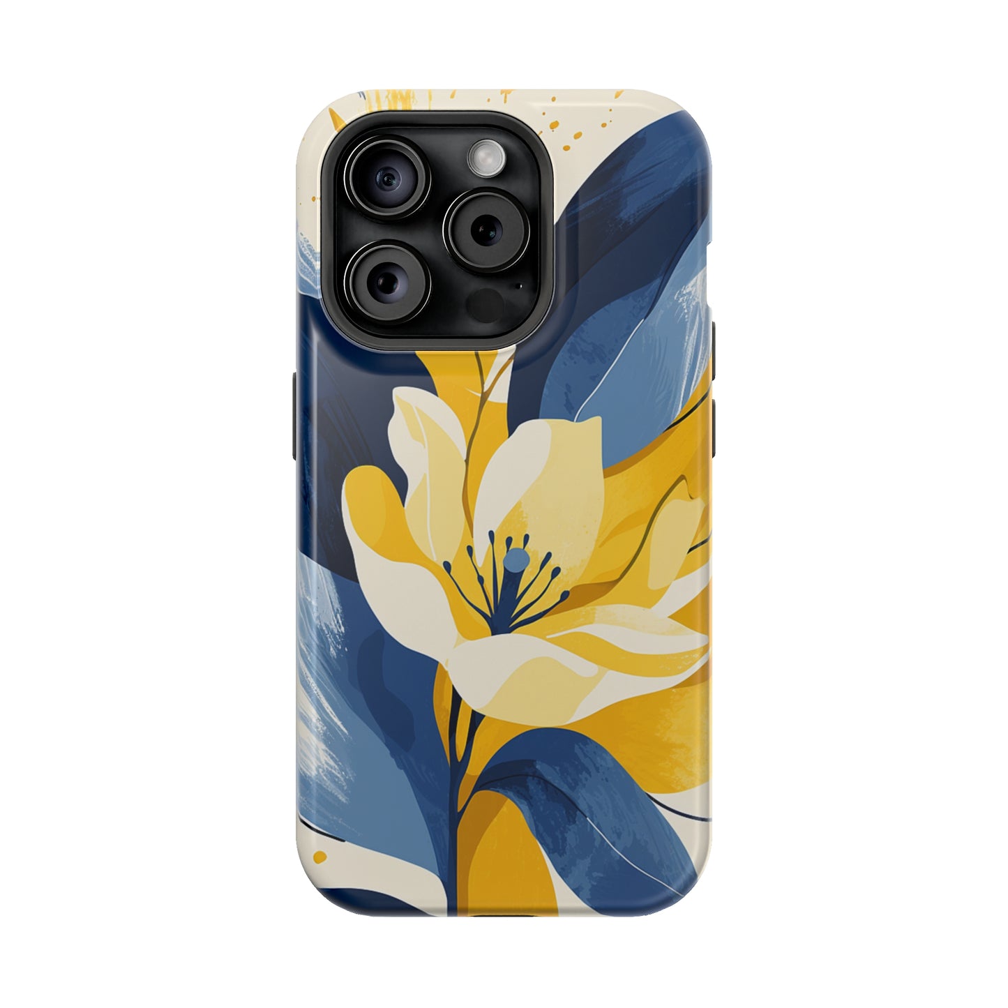 Indigo Spring (iPhone MagSafe Case)Upgrade your phone's safety and style with Rima Yellow Astronaut Robot Beauty MagSafe Case. Dual-layer protection meets stunning design. Shop now for seamless MagSafRimaGallery