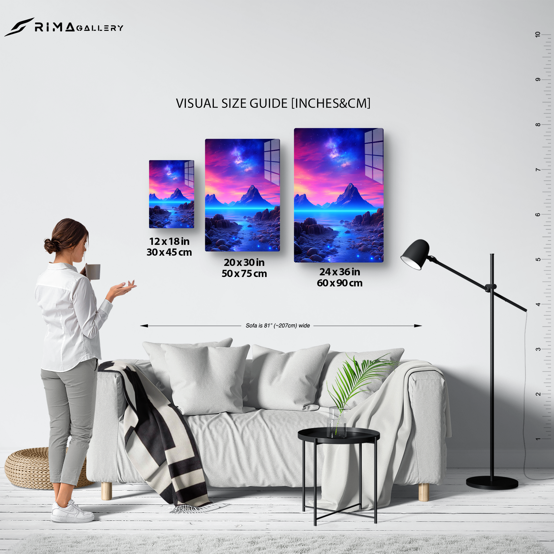 Galactic Lullaby (Acrylic)Galactic Lullaby
Discover the Modern Elegance of Acrylic: Elevate your decor with our acrylic wall art, offering a stunning, glass-like effect that brings any image RimaGallery