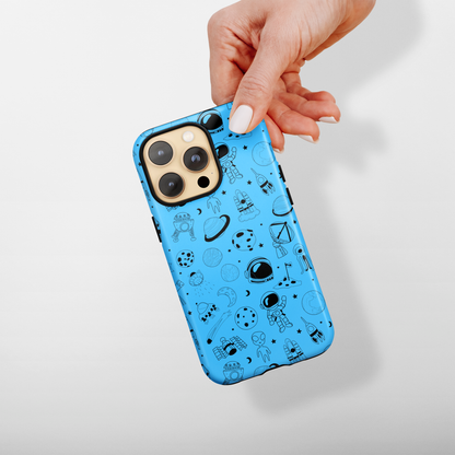 Cosmic Playground (iPhone Case 11-15)Shop RIMA Tough Phone Case for iPhone 11-15: Ultimate protection with double-layer defense, glossy finish, and wireless charging compatibility. Urban and weather-resRimaGallery