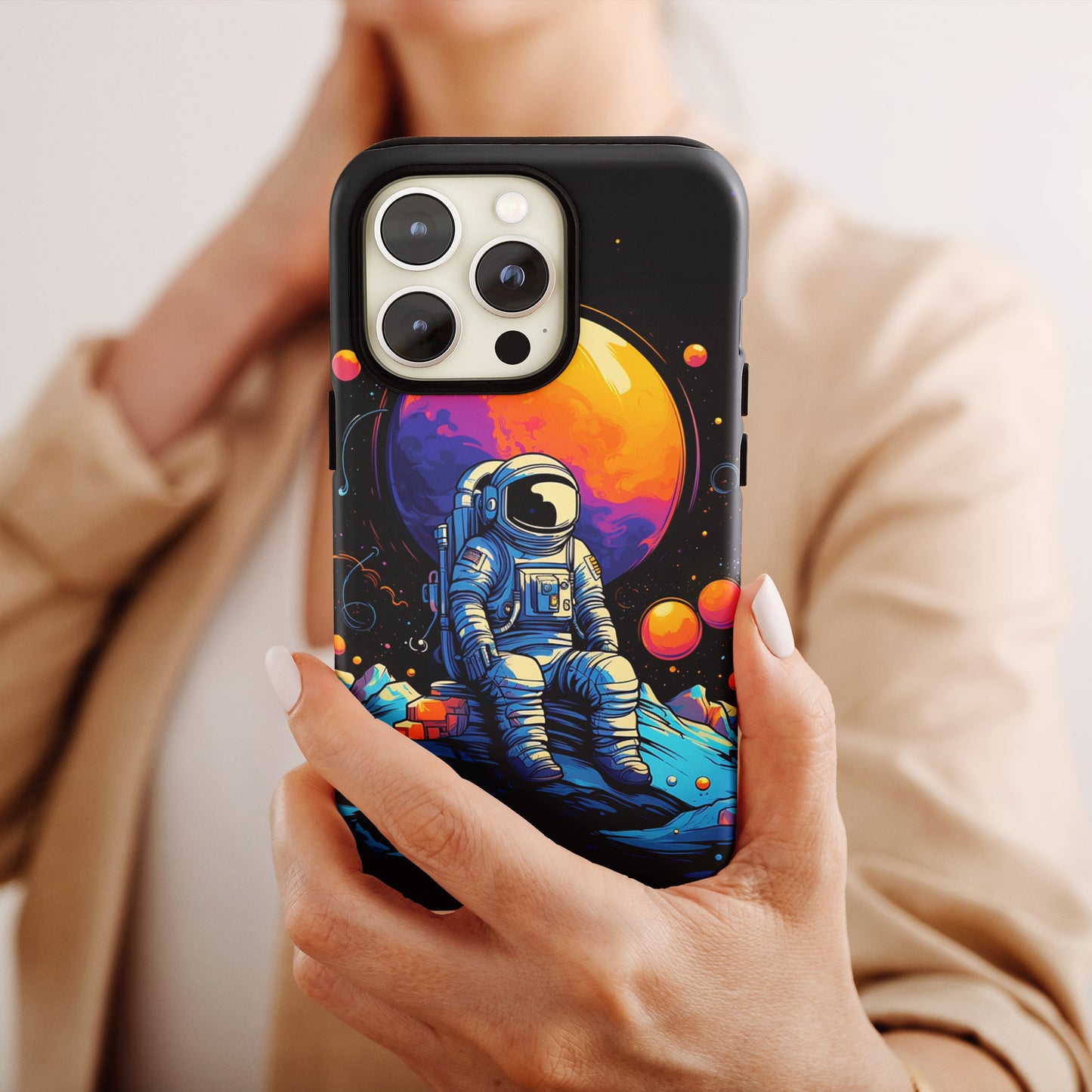 Galactic Solitude (iPhone MagSafe Case)Galactic Solitude MagSafe Durable Case: Style Meets Protection 📱✨
Upgrade your device with Rima Gallery's Galactic Solitude MagSafe Durable Case. This case isn’t juRimaGallery