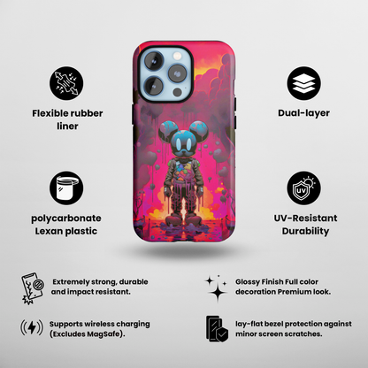 Whisker Quest (iPhone Case 11-15)RIMA's Case for iPhone 11-15: Where security meets sophistication. Durable, fashionable, and wireless-charging compatible. For the bold and beautiful. Superior proteRimaGallery