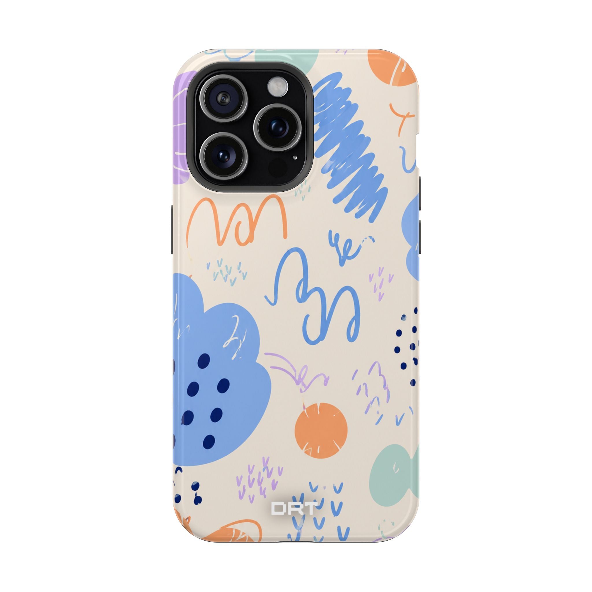 Abstract Doodle Magnetic Impact Phone Case