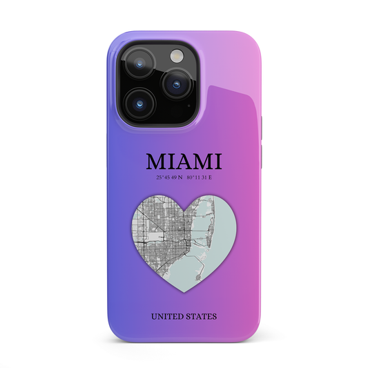 Miami Heartbeat - Magenta (iPhone Case 11-15)Elevate your iPhone's style with Rima's Miami Heartbeat case. Sleek, durable protection for models 11-15. Free US shipping.RimaGallery