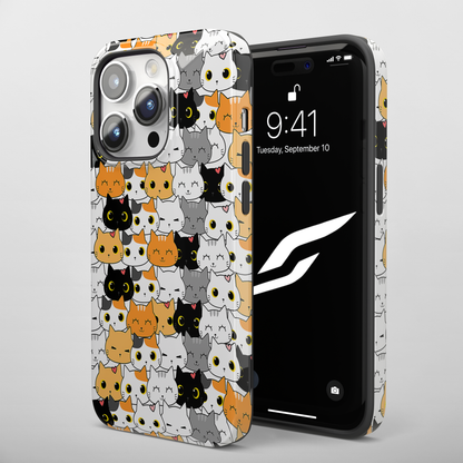 Kitten Kaleidoscope (iPhone Case 11-15)Elevate your iPhone's style with Rima's Kitten Kaleidoscope case. Sleek, durable protection for models 11-15. Free US shipping.RimaGallery