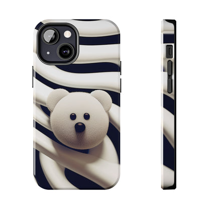 Zebra Print Teddy Bear (iPhone Case 11-15)Zebra Print Teddy Bear Phone Case for iPhone 11-15: Combining Glossy Elegance with Shockproof Functionality
Dive into the Exotic World of Zebra Patterns:
Get mesmeriRimaGallery