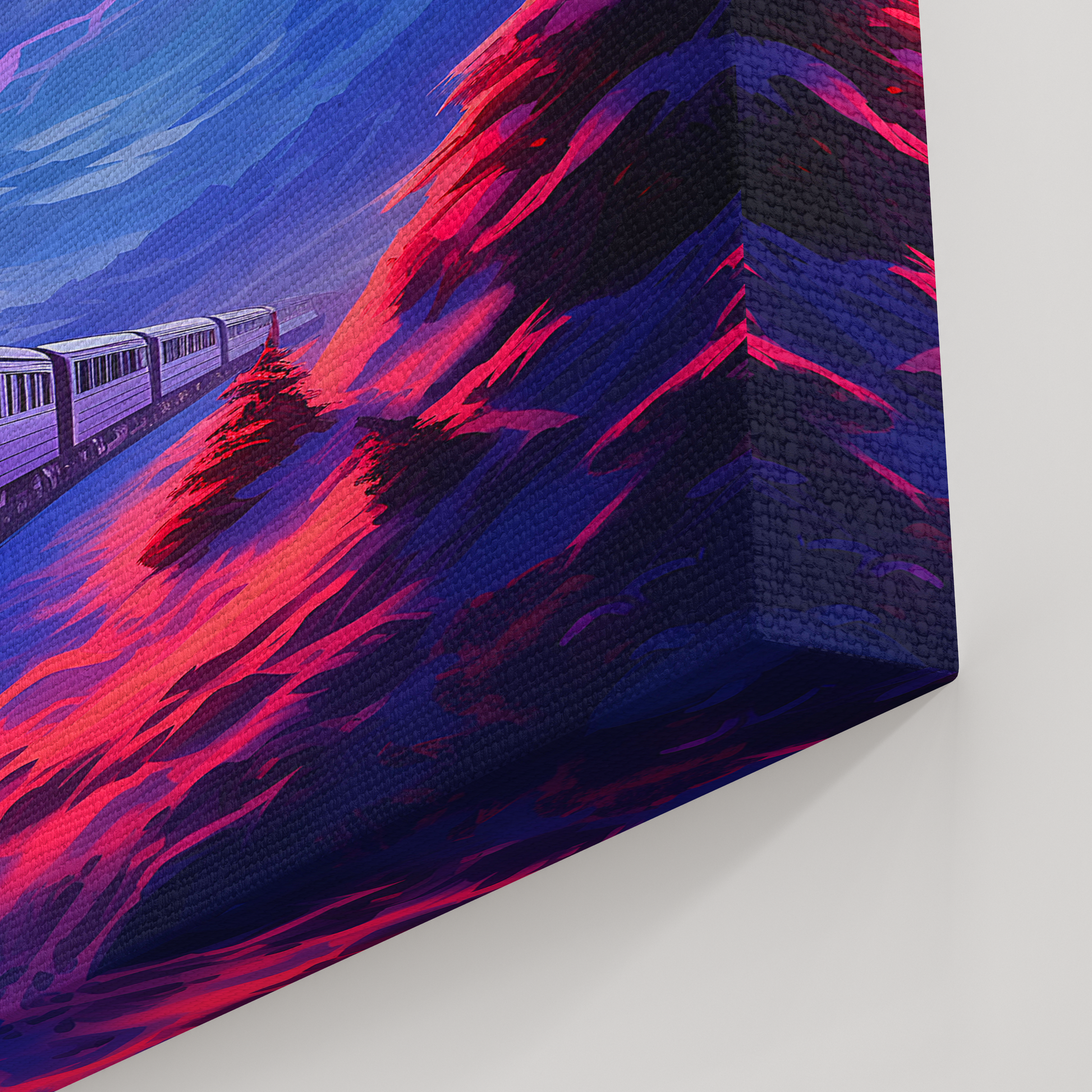 Polar Express Luminescence (Canvas)Polar Express Luminescence (Canvas  Matte finish, stretched, with a depth of 1.25 inches)
Struggling with low-quality canvases? Switch to RimaGallery! Our canvases aRimaGallery