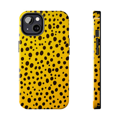 Dotted Delight - Yellow (iPhone Case 11-15)Elevate your iPhone's style with Rima's Dotted Delight case. Sleek, durable protection for models 11-15. Free US shipping.RimaGallery