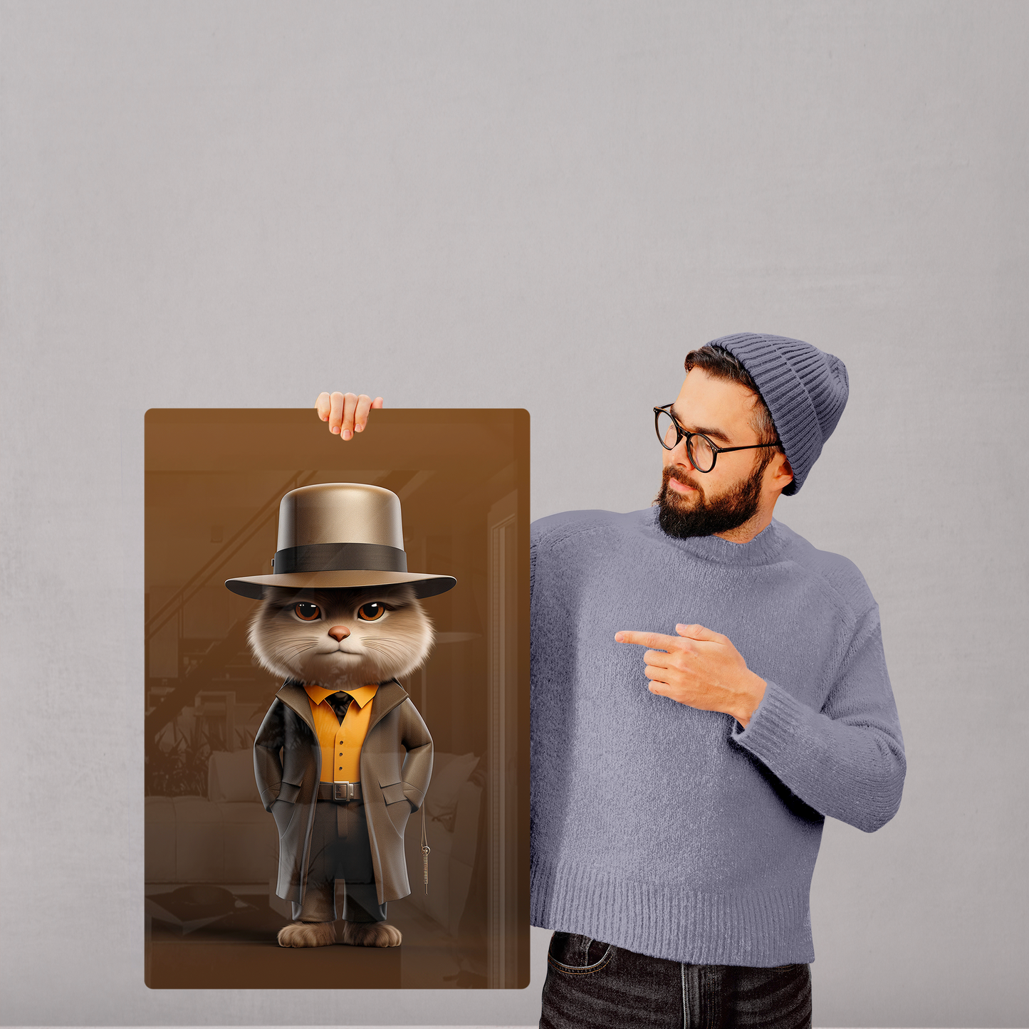 The Great Catsby
Transform your space with RimaGallery Acrylic Prints. Experience the perfect blend of modern design and classic elegance. Our high-quality prints en-Great Catsby (Acrylic)