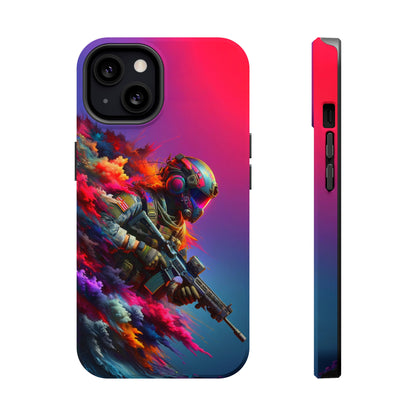 Spectral Sentinel (iPhone MagSafe Case)Spectral Sentinel MagSafe Durable Case: Style Meets Protection 📱✨
Upgrade your device with Rima Gallery's Spectral Sentinel MagSafe Durable Case. This case isn’t juRimaGallery