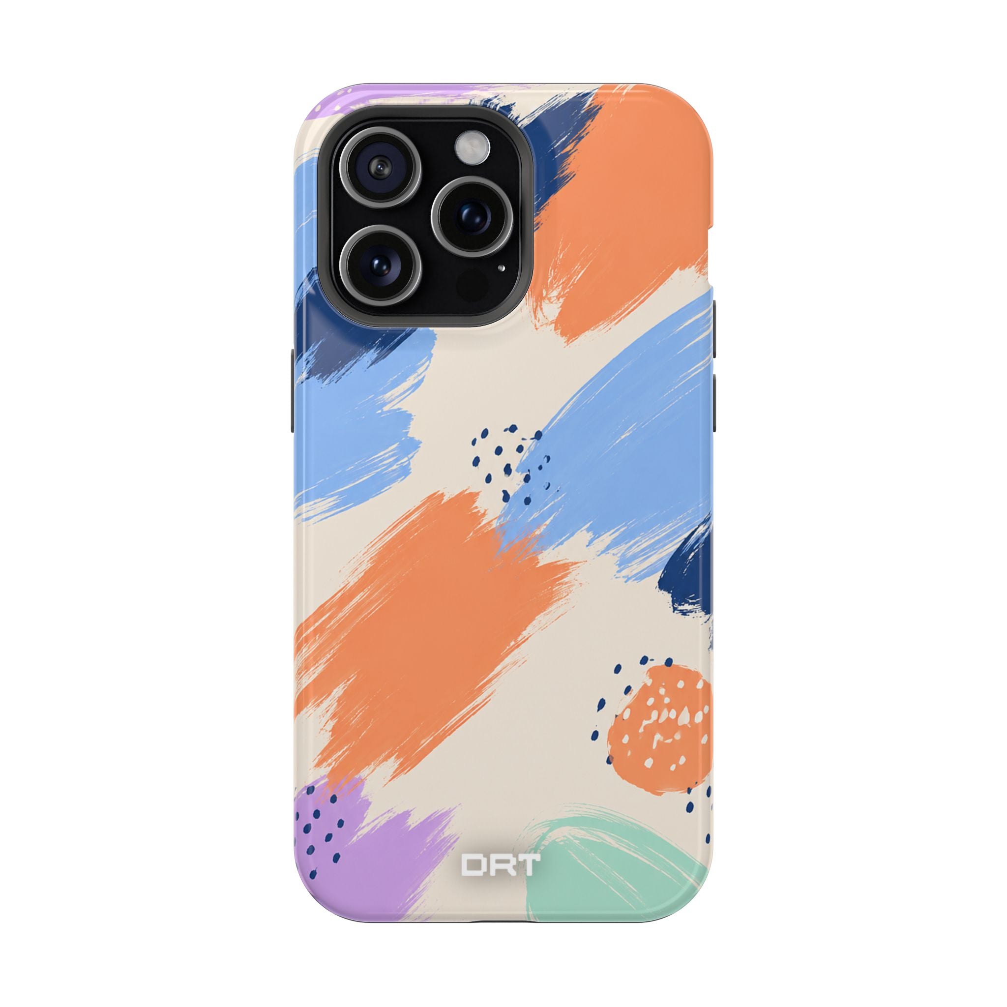 Abstract Brushstroke Magnetic Impact-Resistant Phone Case