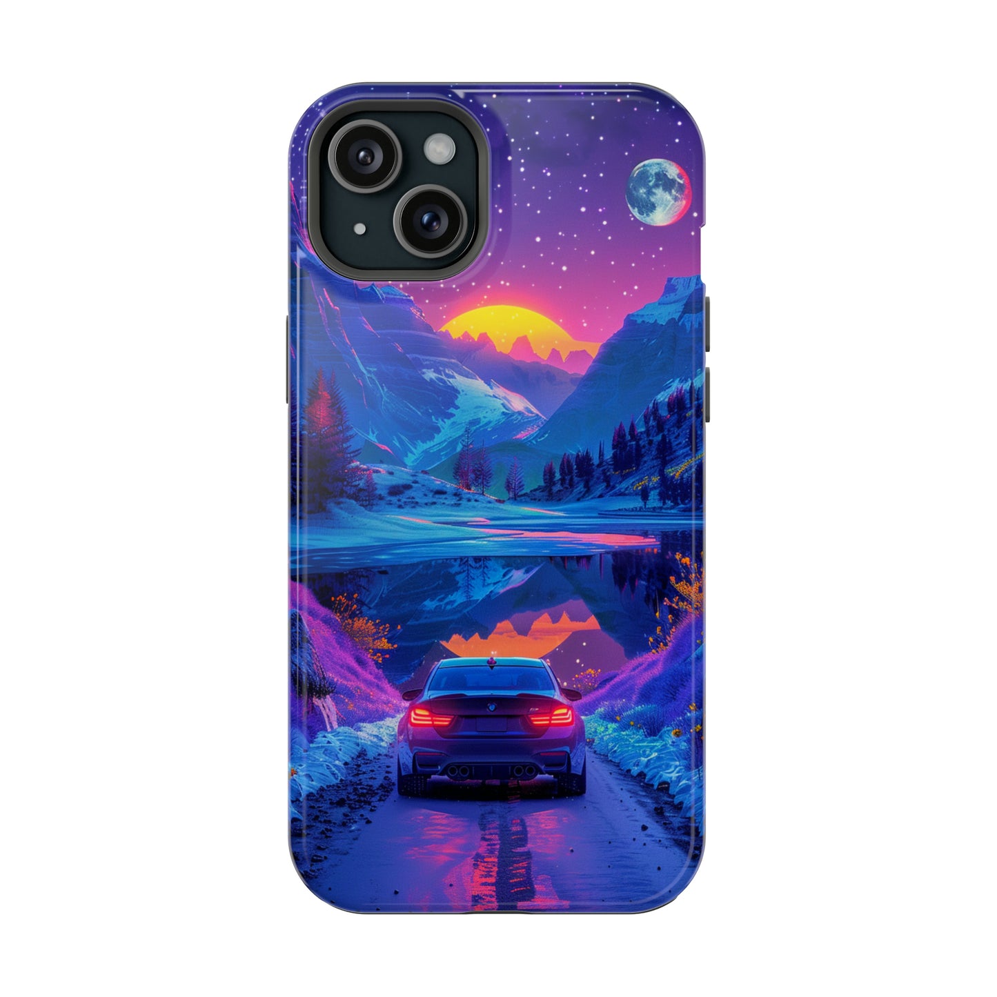 Celestial Drive (iPhone MagSafe Case)Celestial Drive Revolutionize your iPhone's look and feel with RIMA Tough Phone Case – ultimate protection meets elegant style for iPhone 11-15. Grab yours now! 🛡️?imaGallery