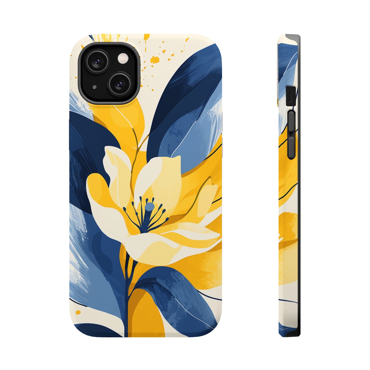 Indigo Spring (iPhone MagSafe Case)Upgrade your phone's safety and style with Rima Yellow Astronaut Robot Beauty MagSafe Case. Dual-layer protection meets stunning design. Shop now for seamless MagSafRimaGallery