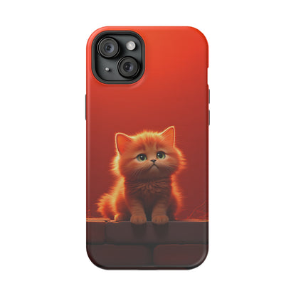 Cat Sitting On a Wall MagSafe Durable Case: Style Meets Protection 📱✨
Upgrade your device with Rima Gallery's Cat Sitting On a Wall MagSafe Durable Case. This case -Wall (iPhone MagSafe Case)