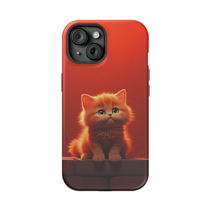 Cat Sitting On a Wall MagSafe Durable Case: Style Meets Protection 📱✨
Upgrade your device with Rima Gallery's Cat Sitting On a Wall MagSafe Durable Case. This case -Wall (iPhone MagSafe Case)