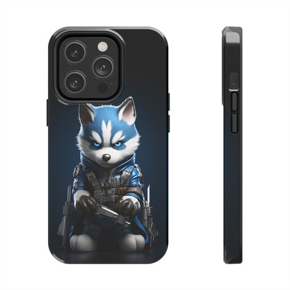 Canine Commando (iPhone Case 11-15)Upgrade Your iPhone with RIMA's Tough Case: Combining sleek style and unmatched protection for iPhone 11-15 models. Durable, fashionable, and eco-friendly. Shop now RimaGallery