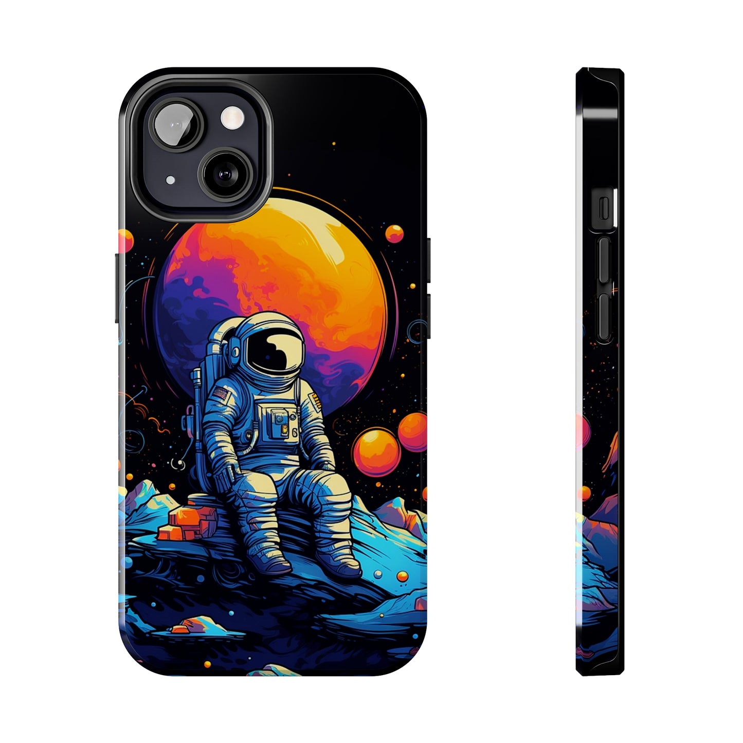 Galactic Solitude (iPhone Case 11-15)Safeguard Your iPhone in Style with RIMA Tough Cases. Designed for iPhone 11-15, these cases offer the ultimate blend of sophistication and resilience. Eco-consciousRimaGallery