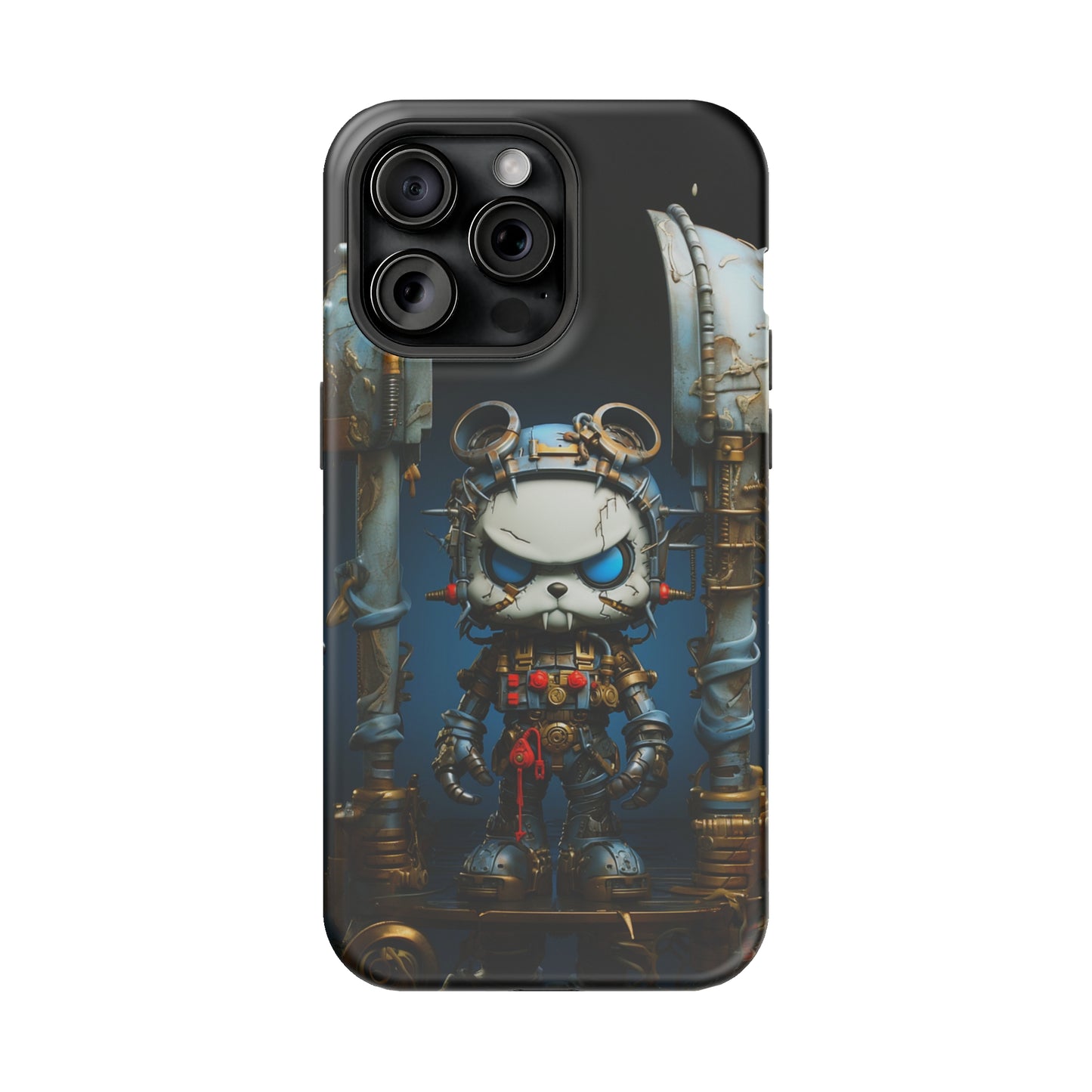 Steampunk Sentry (iPhone MagSafe Case)Steampunk Sentry MagSafe Durable Case: Style Meets Protection 📱✨
Upgrade your device with Rima Gallery's Steampunk Sentry MagSafe Durable Case. This case isn’t justRimaGallery