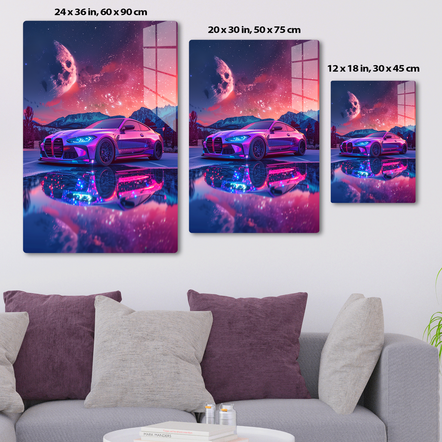 Galactic Grace (Acrylic)Step into the universe with 'Galactic Grace' on canvas from RimaGallery. Experience the cosmos in your home with vibrant, ethically crafted art. Free shipping in theRimaGallery