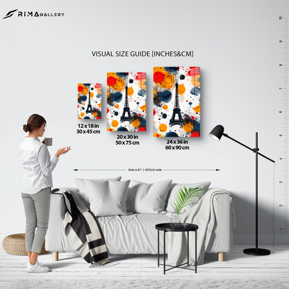 Paris Splash (Acrylic)