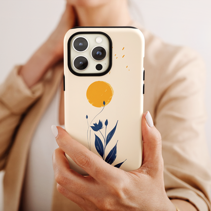 Radiant Petals (iPhone Case 11-15)Elevate your iPhone experience with RIMA's Tough Phone Case, designed for iPhone 11 to 15, including pro, max , mini. Double-layer defense and premium materials provRimaGallery