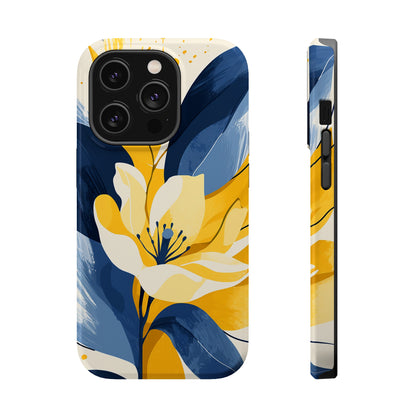 Indigo Spring (iPhone MagSafe Case)Upgrade your phone's safety and style with Rima Yellow Astronaut Robot Beauty MagSafe Case. Dual-layer protection meets stunning design. Shop now for seamless MagSafRimaGallery