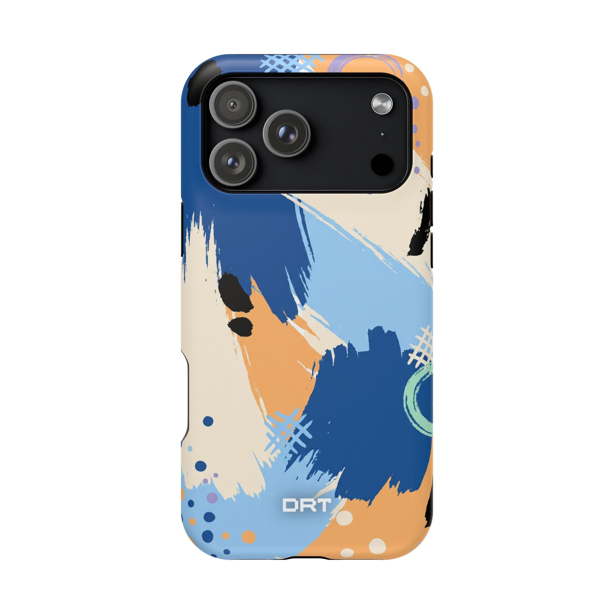 Abstract Brushstroke Magnetic Impact-Resistant Phone Case