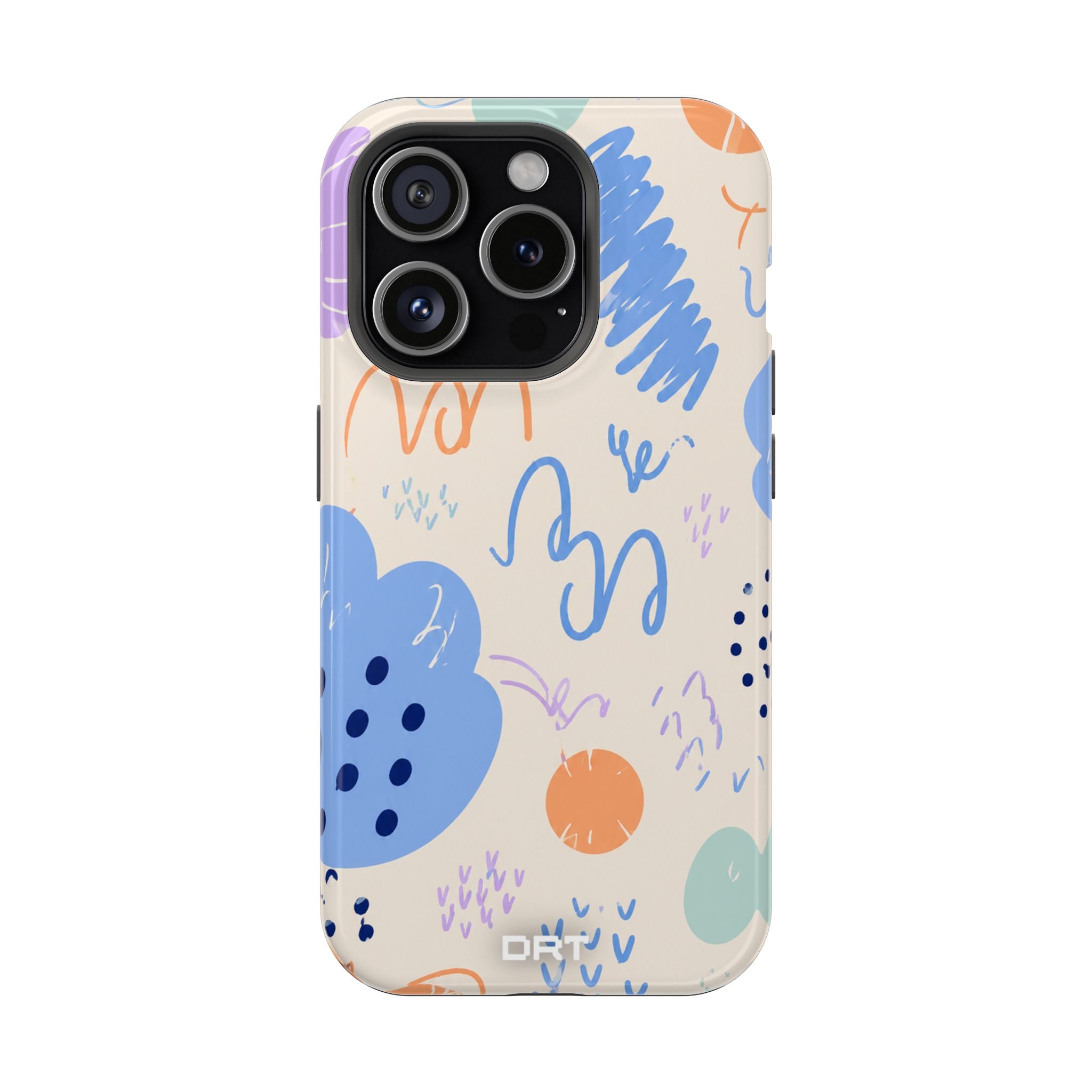 Abstract Doodle Magnetic Impact Phone Case