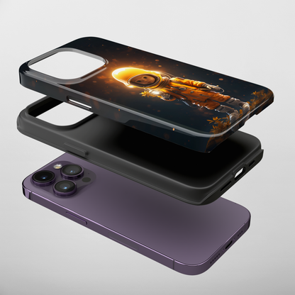 Astronaut Boy in Space (iPhone Case 11-15)