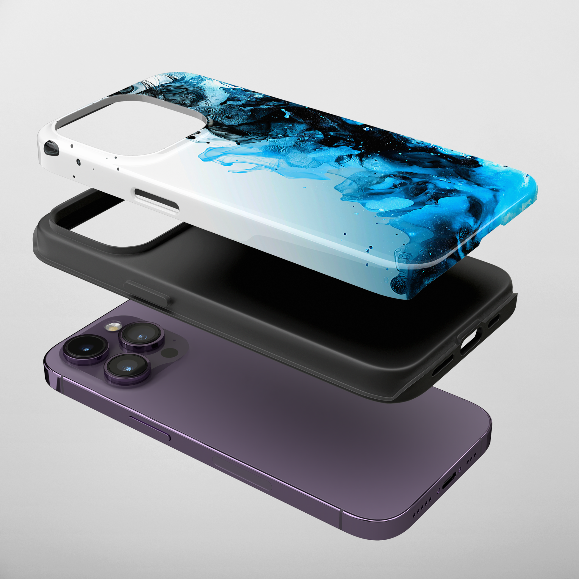 Ocean Fizz (iPhone Case 11-15)Elevate your iPhone's style with a Sky Blue surface with Ocean Fizz and a tough case. Sleek, durable protection for models 11-15. Free US shipping.RimaGallery