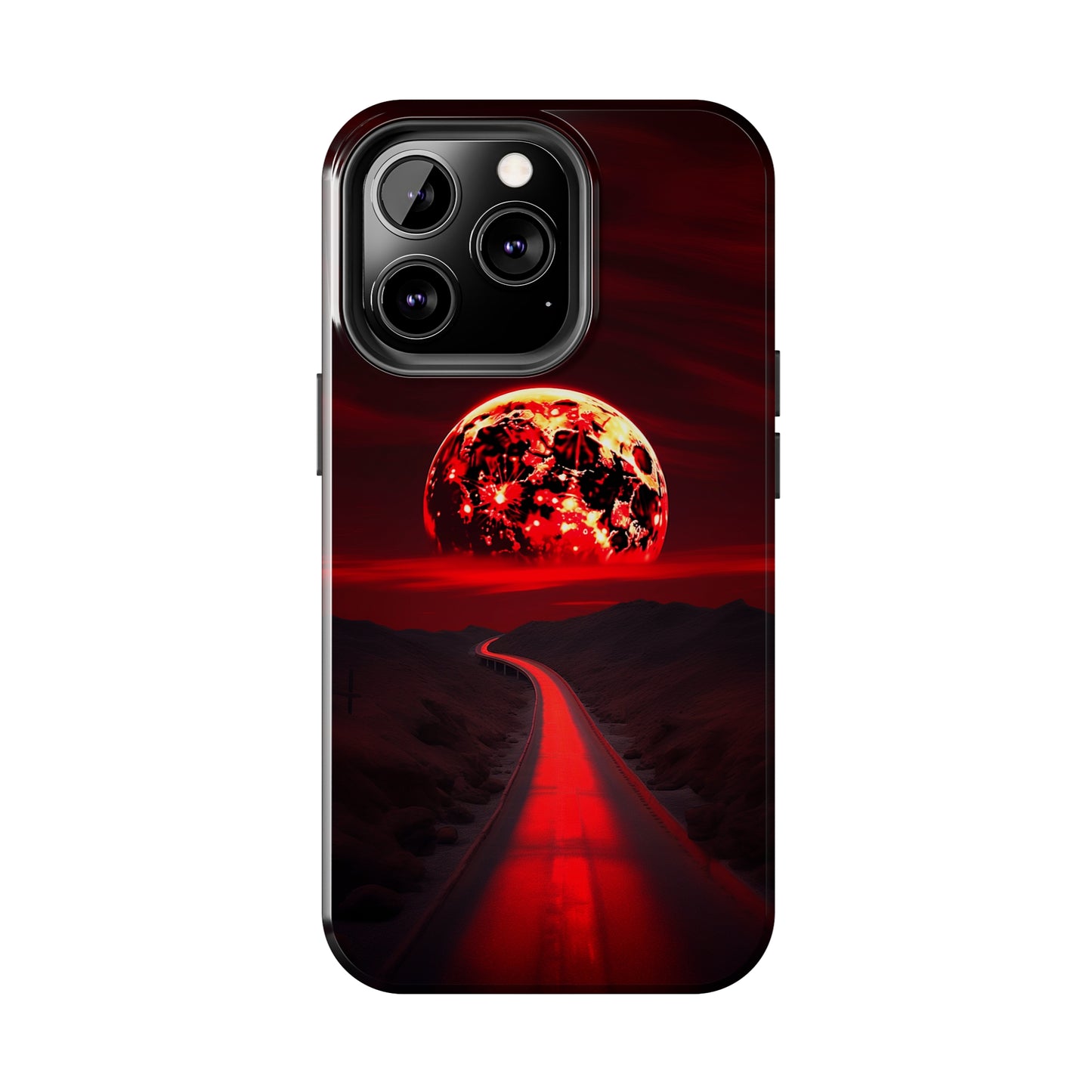 Crimson Eclipse (iPhone Case 11-16)