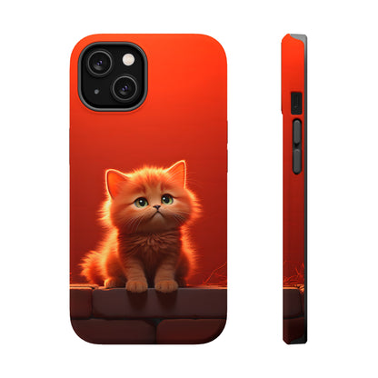 Cat Sitting On a Wall MagSafe Durable Case: Style Meets Protection 📱✨
Upgrade your device with Rima Gallery's Cat Sitting On a Wall MagSafe Durable Case. This case -Wall (iPhone MagSafe Case)