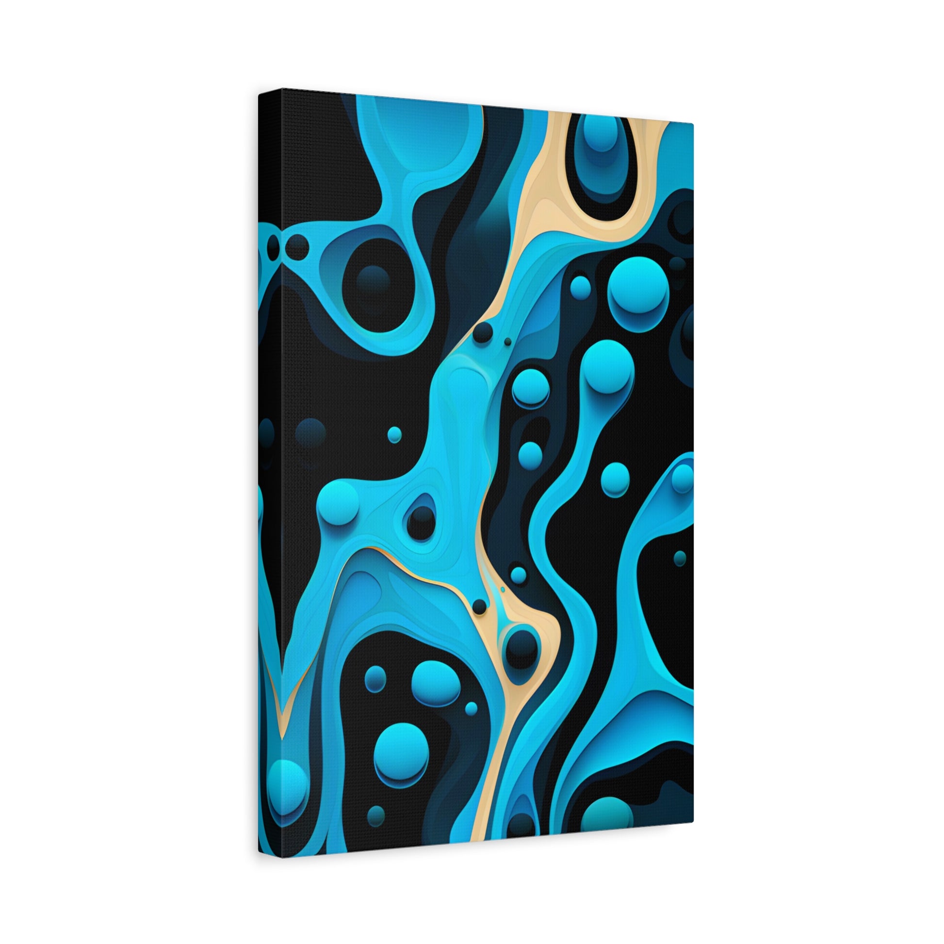 Flowing Shapes Harmony (Canvas)Flowing Shapes Harmony (Canvas  Matte finish, stretched, with a depth of 1.25 inches)
Struggling with low-quality canvases? Switch to RimaGallery! Our canvases are mRimaGallery