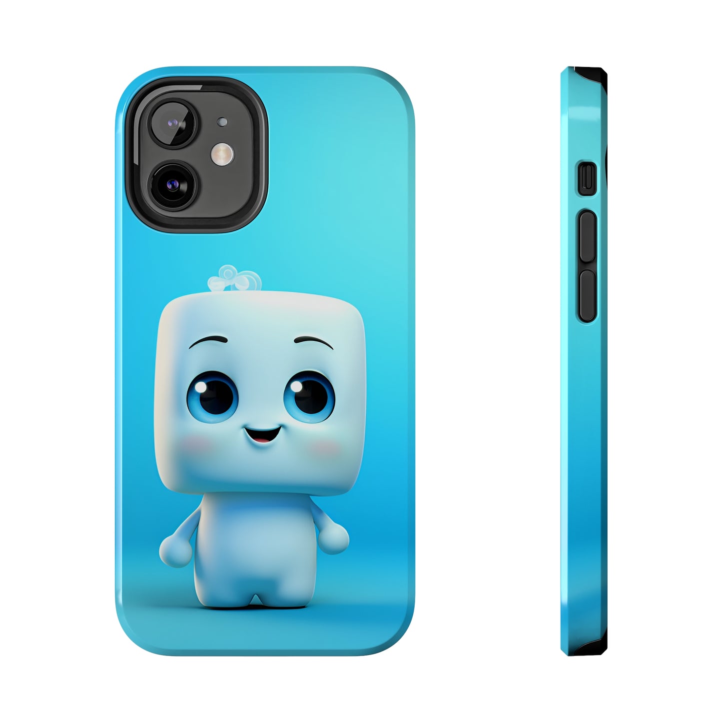 Marshmallow in Blue Sky (iPhone Case 11-15)Revolutionize your iPhone's look and feel with RIMA Tough Phone Case – ultimate protection meets elegant style for iPhone 11-15. Grab yours now! 🛡️📱RimaGallery