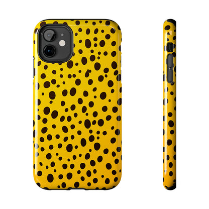 Dotted Delight - Yellow (iPhone Case 11-15)Elevate your iPhone's style with Rima's Dotted Delight case. Sleek, durable protection for models 11-15. Free US shipping.RimaGallery