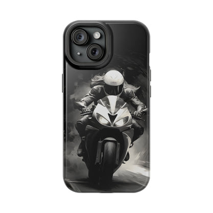 Female Night Biking (iPhone MagSafe Case)Female Night Biking MagSafe Durable Case: Style Meets Protection 📱✨
Upgrade your device with Rima Gallery's Female Night Biking MagSafe Durable Case. This case isn’RimaGallery
