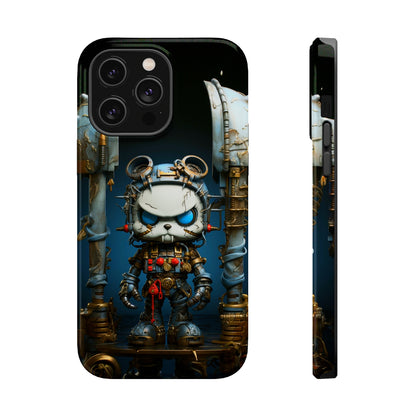 Steampunk Sentry (iPhone MagSafe Case)Steampunk Sentry MagSafe Durable Case: Style Meets Protection 📱✨
Upgrade your device with Rima Gallery's Steampunk Sentry MagSafe Durable Case. This case isn’t justRimaGallery