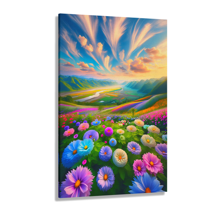 Blossom Valley Vista (Canvas)Blossom Valley Vista (Canvas  Matte finish, stretched, with a depth of 1.25 inches)
Elevate your space with RimaGallery's responsibly crafted canvases. Cotton/polyesRimaGallery